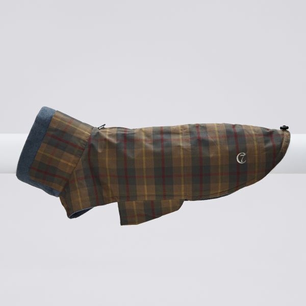 Cloud7 Hundemantel Brooklyn Waxed Tartan