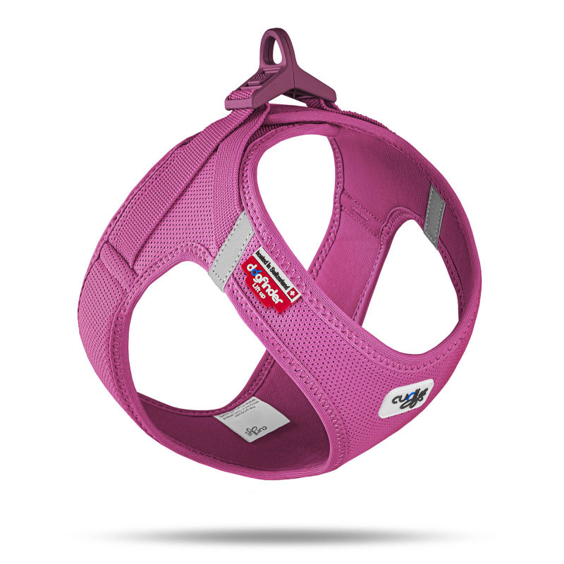 Curli - Brustgeschirr Vest Clasp Air-Mesh Fuchsia