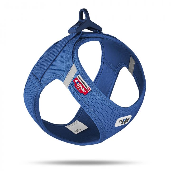 Curli - Brustgeschirr Vest Clasp Air-Mesh Blau