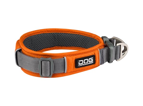 Dog Copenhagen - V2 Explorer Collar "ORANGE SUN"