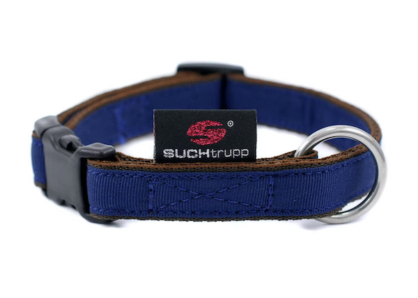 SUCHtrupp - Hundehalsband PURE DARK BLUE