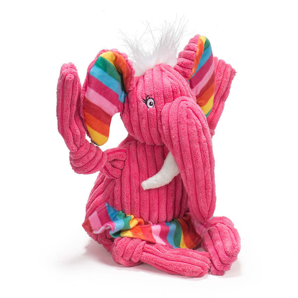 Huggle Hounds - Knottie Rainbow Elephant / Elefant Größe S