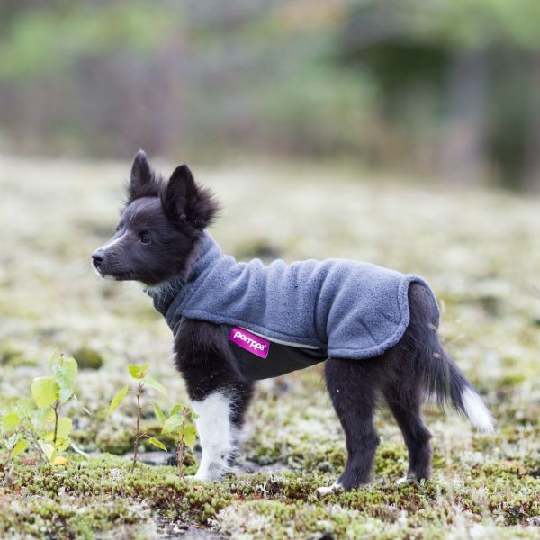 Pomppa - Jumppa  - GRAPHITE - Fleecepulli für Hunde