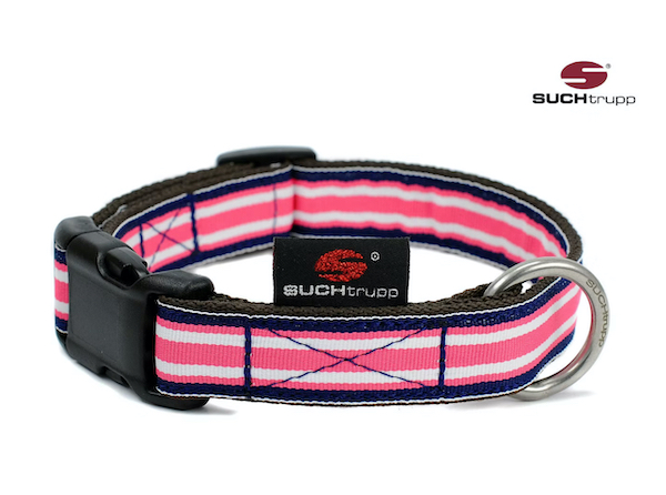 SUCHtrupp - Hundehalsband POLO BERRY Größe L