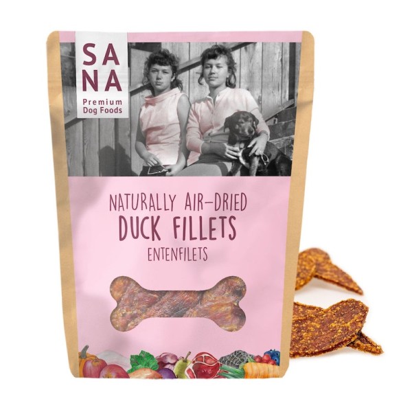 SanaDog Entenfilets Eimer 500g